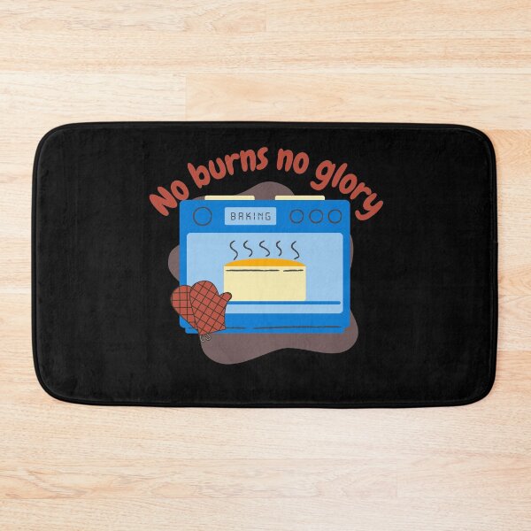 Item preview, No burns, no glory, funny cooking designed and sold by NoetherSym.