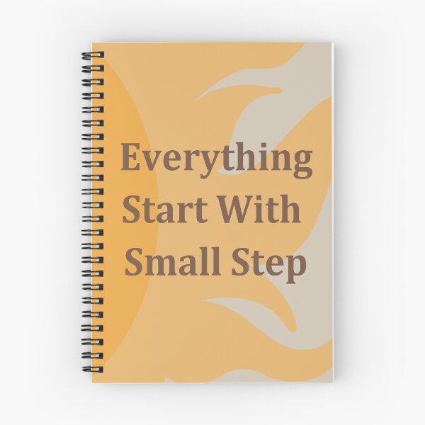 Item preview, Everything Start With Small Step designed and sold by gunesg.