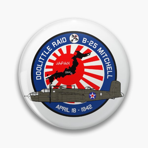 Item preview, USAF - B-25 Mitchell Doolittle Raid  - Clean Style designed and sold by pzd501.