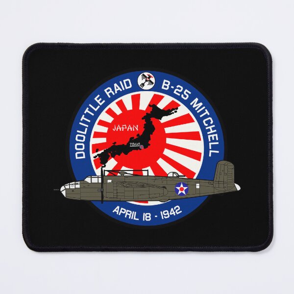 Item preview, USAF - B-25 Mitchell Doolittle Raid  - Clean Style designed and sold by pzd501.