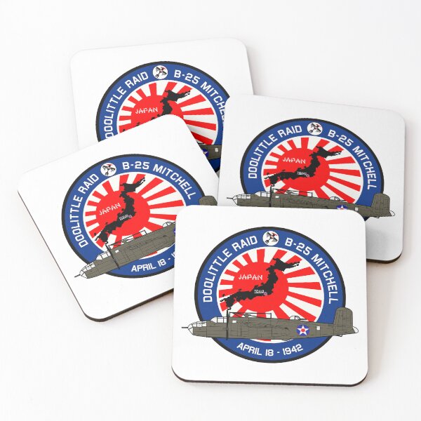 Item preview, USAF - B-25 Mitchell Doolittle Raid  - Clean Style designed and sold by pzd501.