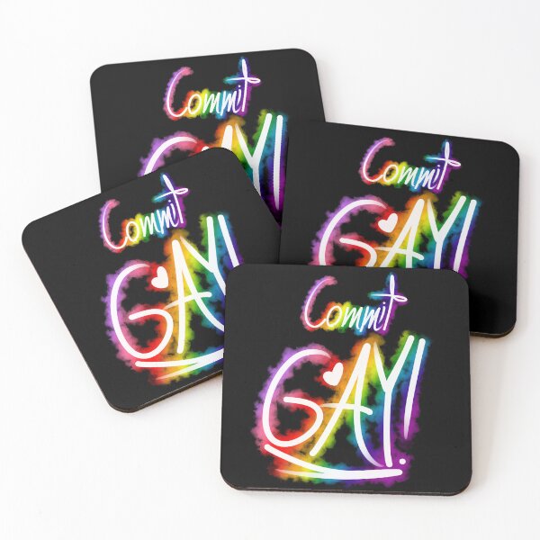 Item preview, Commit Gay designed and sold by OneWildDragon.