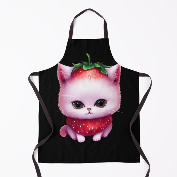 Item preview, Cute Strawberry Cat designed and sold by OliversCat.
