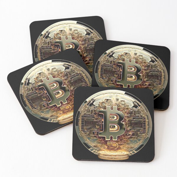 Item preview, Futuristic Vision: Bitcoin Technology Logo on a Crystal Ball designed and sold by Jhuvel.