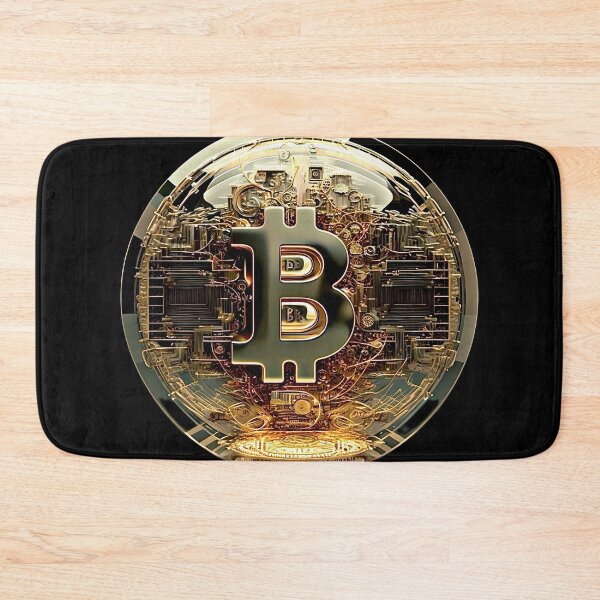 Item preview, Futuristic Vision: Bitcoin Technology Logo on a Crystal Ball designed and sold by Jhuvel.