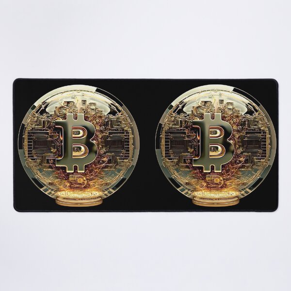 Item preview, Futuristic Vision: Bitcoin Technology Logo on a Crystal Ball designed and sold by Jhuvel.
