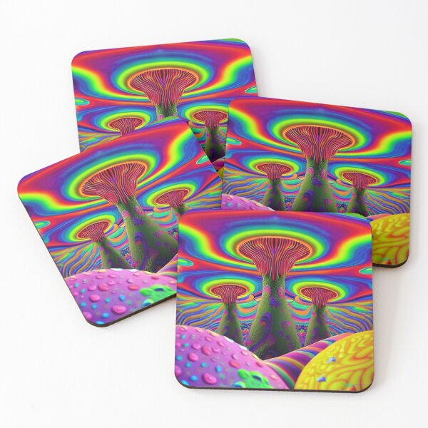 Item preview, Magic Mushrooms Trippy Dreamscapes 18 designed and sold by Benito Del Ray.