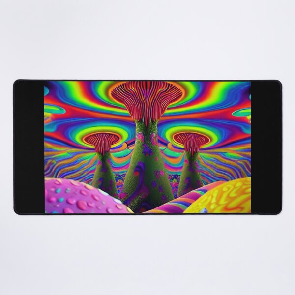 Item preview, Magic Mushrooms Trippy Dreamscapes 18 designed and sold by Benito Del Ray.