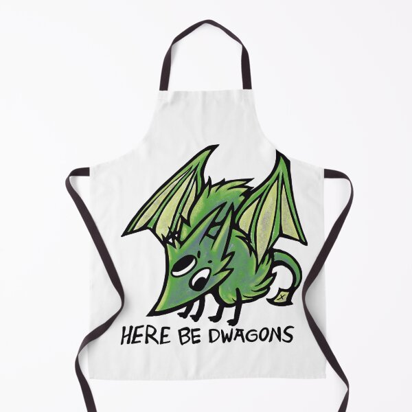 Item preview, Here be Dragons - Worm on a String - Y2K Nostalgia designed and sold by TurmericDesignC.