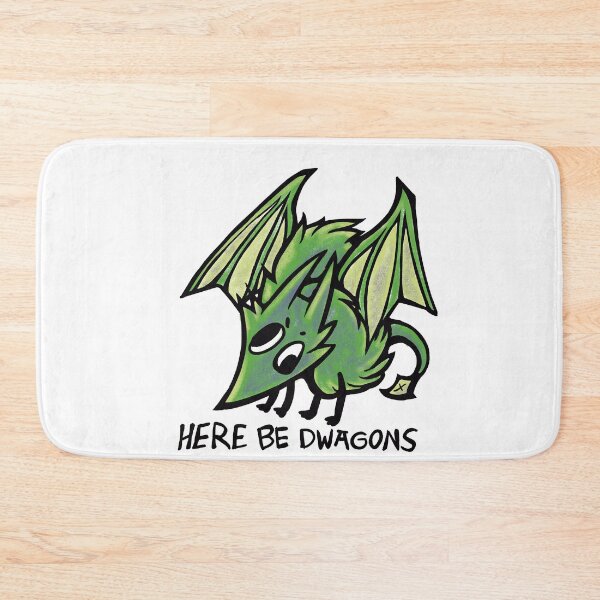 Item preview, Here be Dragons - Worm on a String - Y2K Nostalgia designed and sold by TurmericDesignC.