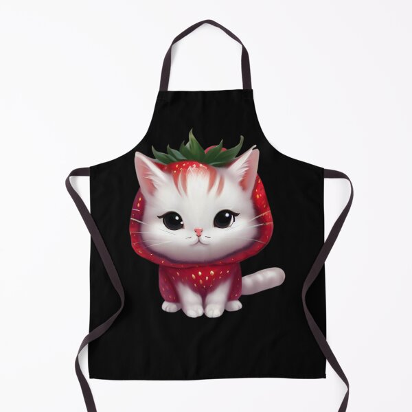 Item preview, Cute Strawberry Cat designed and sold by OliversCat.