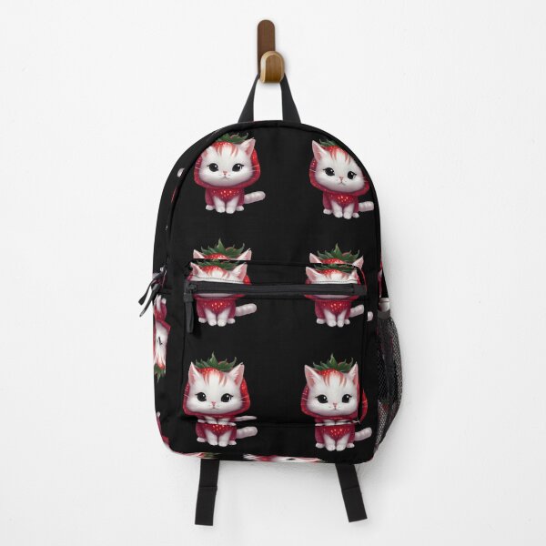Item preview, Cute Strawberry Cat designed and sold by OliversCat.