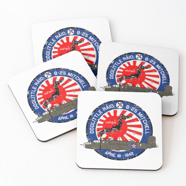 Item preview, USAF - B-25 Mitchell Doolittle Raid  - Grunge Style designed and sold by pzd501.