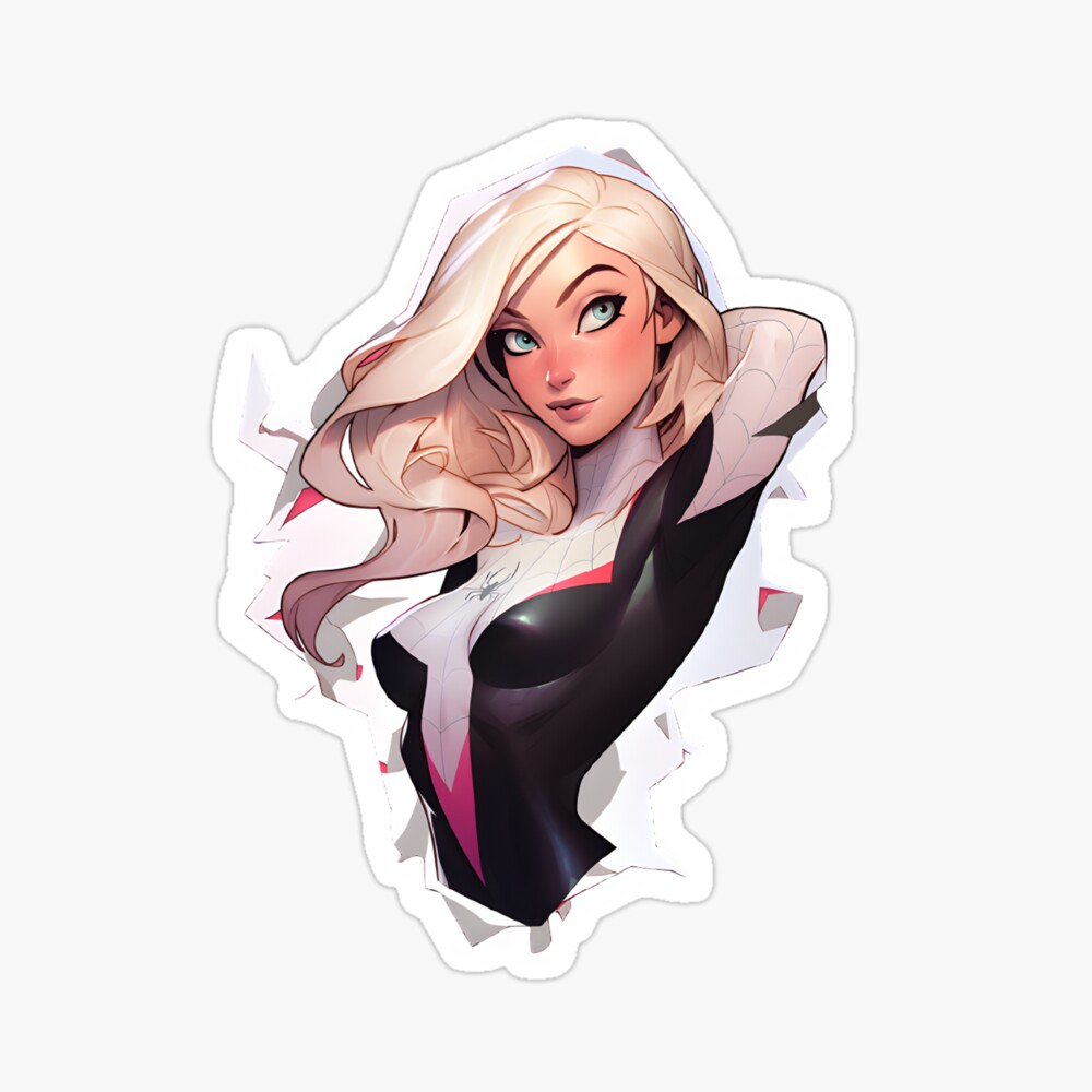 Gwen Stacy Spider-Man: Across the Spider-Verse Sticker