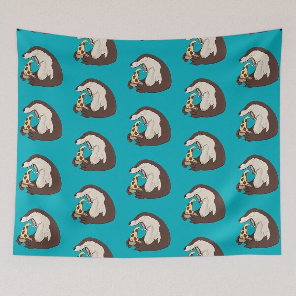 Item preview, Hungry Pizza Otter designed and sold by Casey Wilkinson.