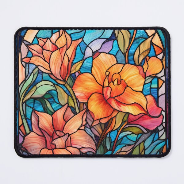 Item preview, Flower Stained Glass Design designed and sold by Juliascutecornr.