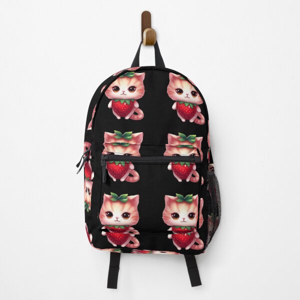 Item preview, Cute Strawberry Cat designed and sold by OliversCat.