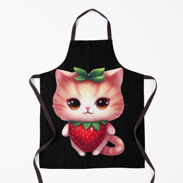 Item preview, Cute Strawberry Cat designed and sold by OliversCat.