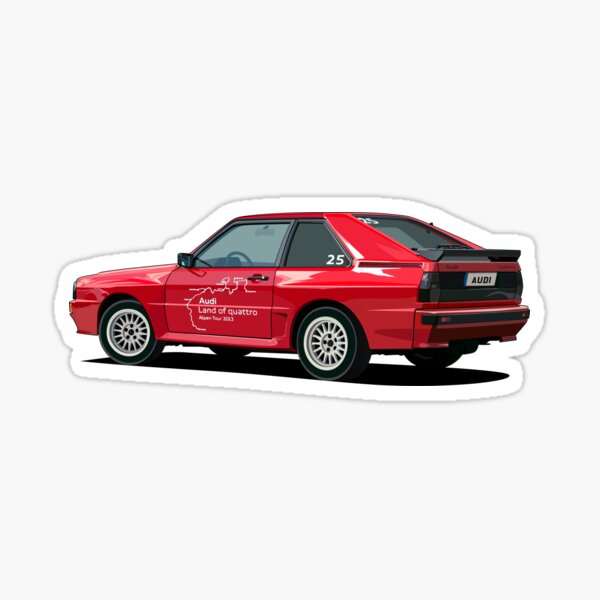 Quattro Stickers for Sale