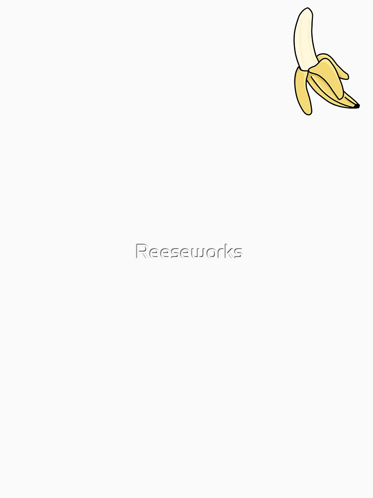 Aperçu 6 sur 6. Sweat à capuche épais avec l'œuvre banane créée et vendue par Reeseworks.