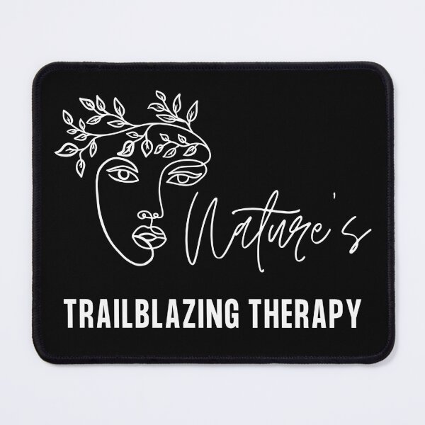 Item preview, Nature's Trailblazing Therapy - Inspirational Hiking Quote designed and sold by Heartee.