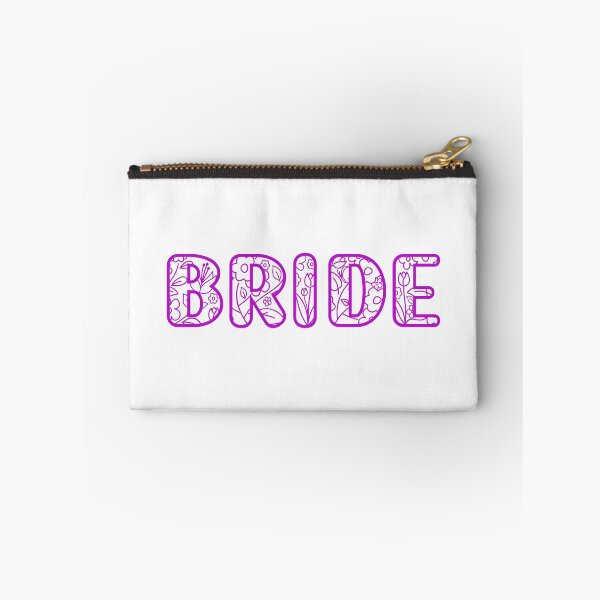 Item preview, "Blooming in Elegance: Floral Girly Pink Text for the Bride Who Loves Flowers - Flowers of the Bachelorette Party designed and sold by EmeraldeaArt.
