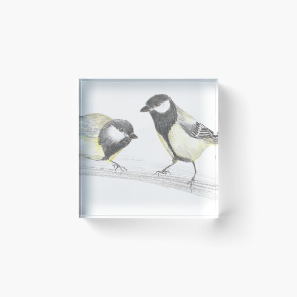 Item preview, Great Tits  designed and sold by MashaPavlovna.