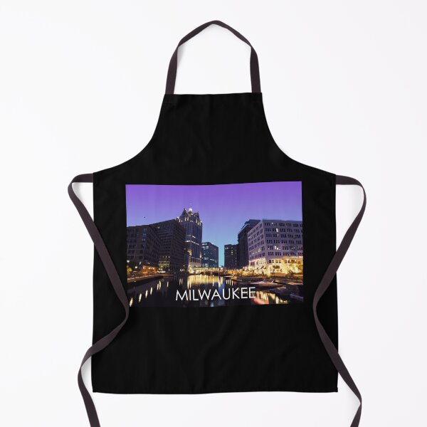 Item preview, Milwaukee, Wisconsin, River, USA, Travel Print designed and sold by summattodraw.