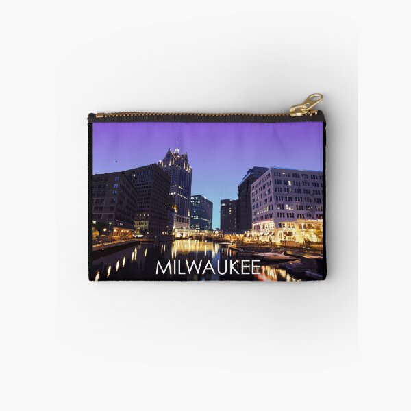 Item preview, Milwaukee, Wisconsin, River, USA, Travel Print designed and sold by summattodraw.