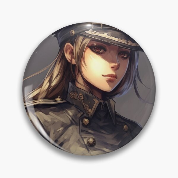 Item preview, Captain Female Soldier Manga - Leadership and Determination designed and sold by Neuronexia.
