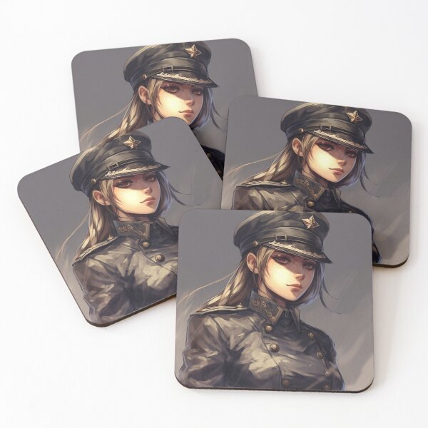 Item preview, Captain Female Soldier Manga - Leadership and Determination designed and sold by Neuronexia.