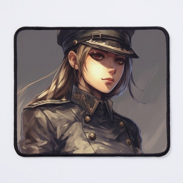 Item preview, Captain Female Soldier Manga - Leadership and Determination designed and sold by Neuronexia.