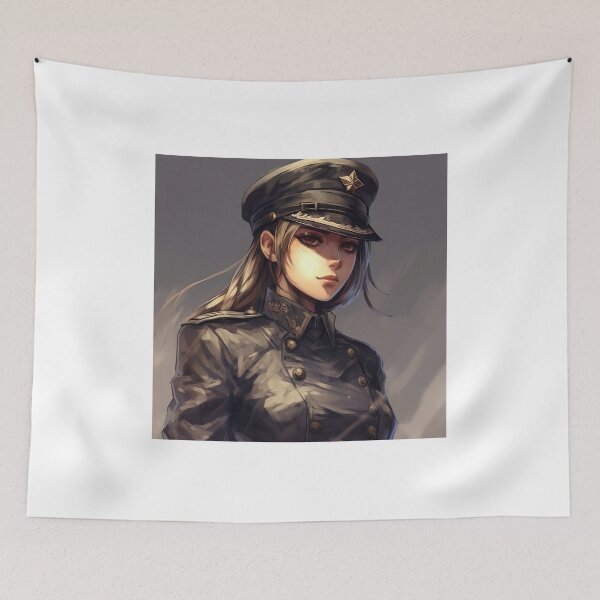 Item preview, Captain Female Soldier Manga - Leadership and Determination designed and sold by Neuronexia.