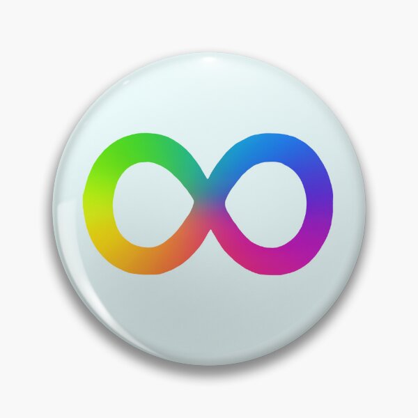 Item preview, Neurodiverse/Autism infinity symbol designed and sold by Camilla Wynter.
