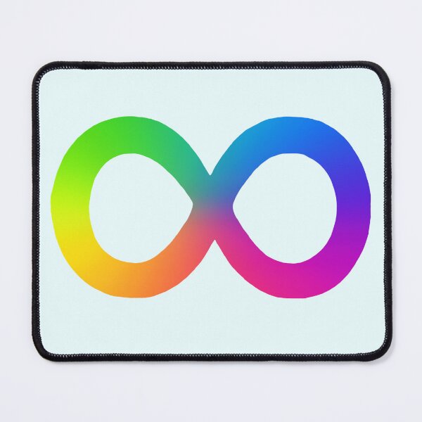 Item preview, Neurodiverse/Autism infinity symbol designed and sold by Camilla Wynter.