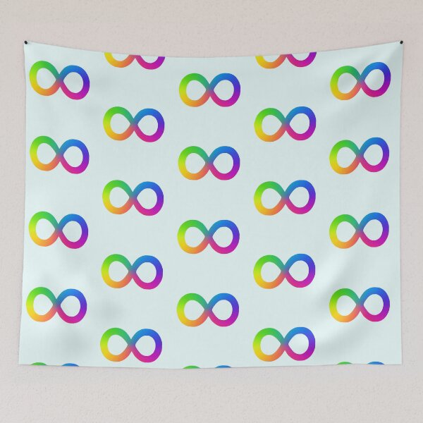 Item preview, Neurodiverse/Autism infinity symbol designed and sold by Camilla Wynter.