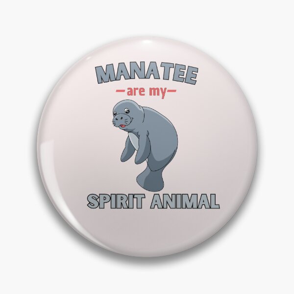 Item preview, manatee are my spirit animal designed and sold by Stickers  Designer.