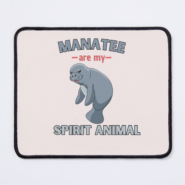 Item preview, manatee are my spirit animal designed and sold by Stickers  Designer.