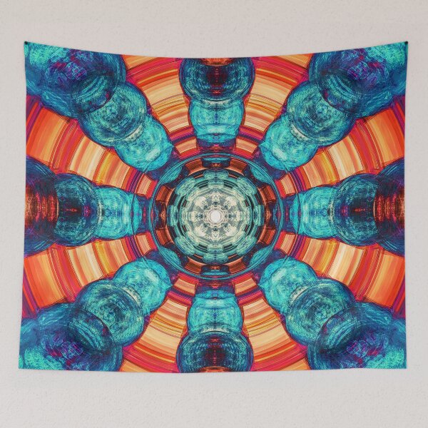 Item preview, Blue And Orange Vortex designed and sold by Phil Perkins.
