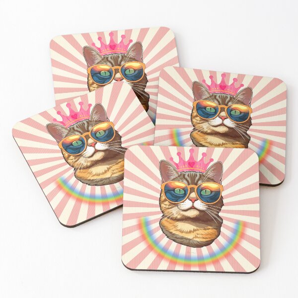 Item preview, Cute pride cat designed and sold by Funtomass.
