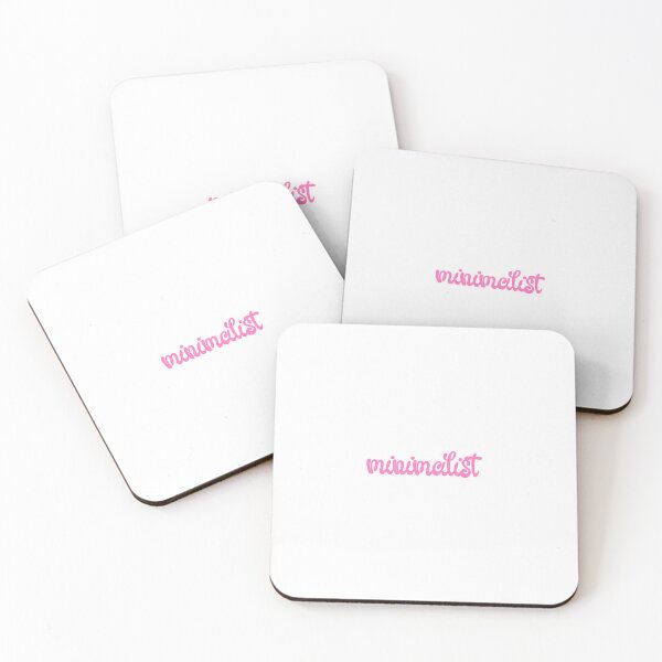 Item preview, Minimalist but extra (pink) designed and sold by DeadpanStudios.