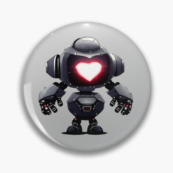 Item preview, Cute Robot 30 - Cool Robot Design - Robots have a heart designed and sold by SheepAttack.