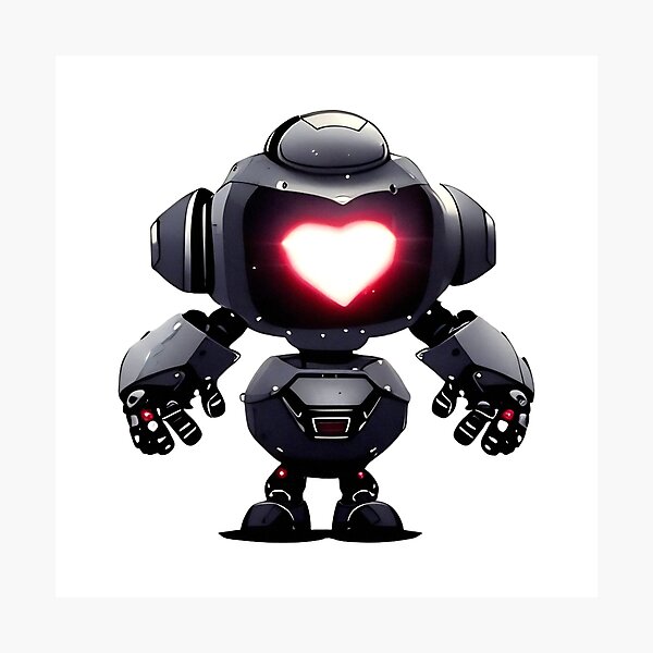 Item preview, Cute Robot 30 - Cool Robot Design - Robots have a heart designed and sold by SheepAttack.