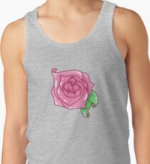 Glossy Flowers Tank Top