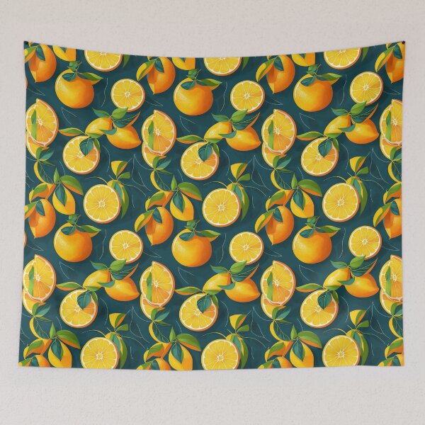Item preview, Copy of Tropical Zest: A Citrus Symphony vibrant designed and sold by Anton-H.