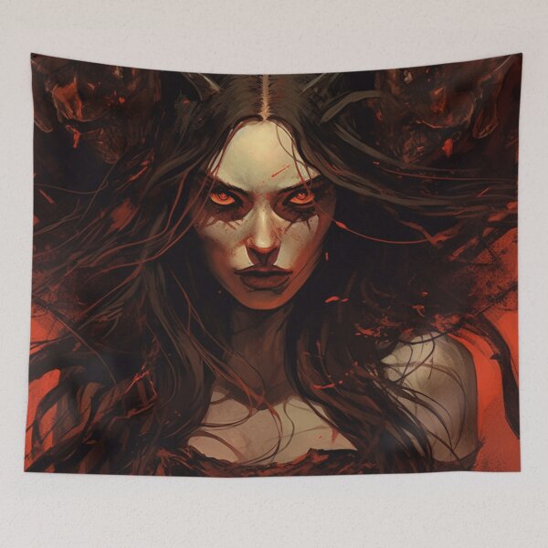 Item preview, Diablo Lilith Demon designed and sold by Nightarcade.