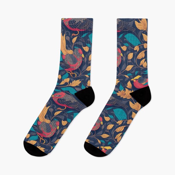 Item preview, Avian Symphony: Abstract Birds in Harmonious Patterns designed and sold by Anton-H.