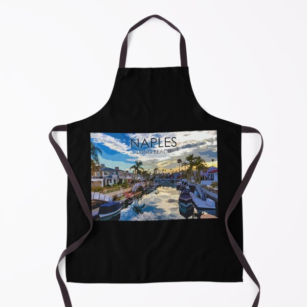 Item preview, Naples Island, Canal, Long Beach, California, USA, Travel Print designed and sold by summattodraw.