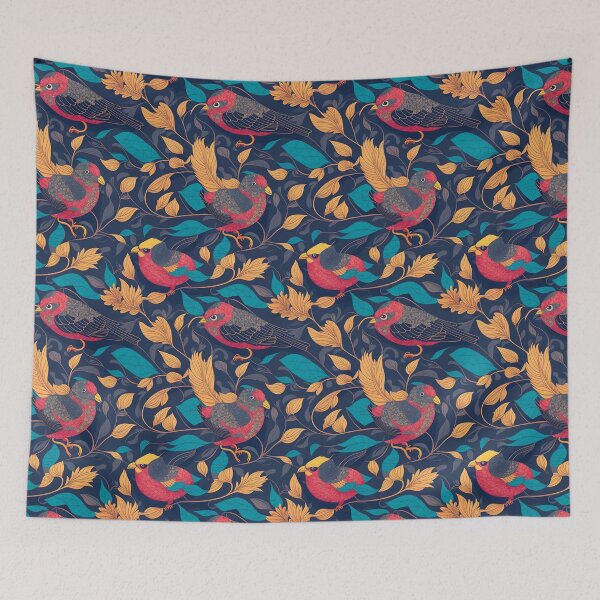 Item preview, Avian Symphony: Abstract Birds in Harmonious Patterns designed and sold by Anton-H.
