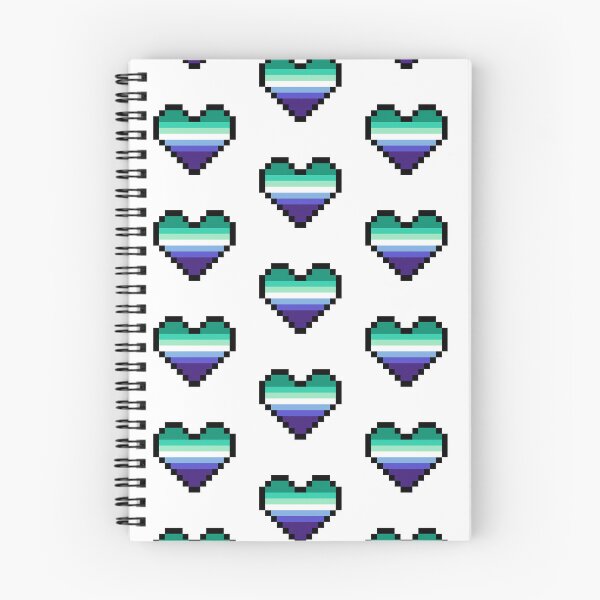 Item preview, Heart flag from Gay community pixel art white background designed and sold by Axel-Speed.